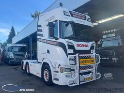 Scania S 580 6x2 Boogie, Retrade, Schuifschotel, Opber...