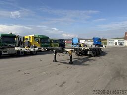 Auflieger-Wechselfahrgestell Fliegl SDS 380 Containertransport / Swiss-Vehicle