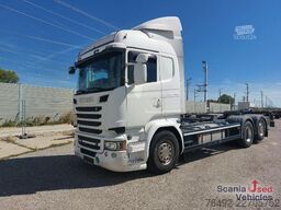 Scania R 520 LB6x2*4MNB Wechselrahmen Lenkachse