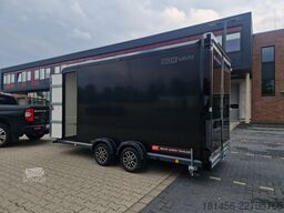 Brian James Trailers Box Van 600- Rampe Tür Kombination