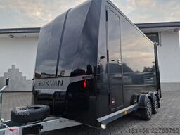 Brian James Trailers Box Van 600- Rampe Tür Kombination