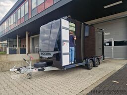 Brian James Trailers Box Van 600- Rampe Tür Kombination