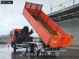 Renault C 430 6X2 HIAB X-HIDUO 158BS-3 Crane + Tipper E...
