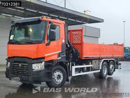 Renault C 430 6X2 HIAB X-HIDUO 158BS-3 Crane + Tipper E...