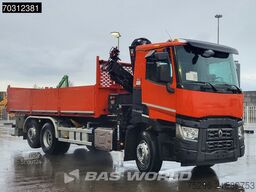 Renault C 430 6X2 HIAB X-HIDUO 158BS-3 Crane + Tipper E...