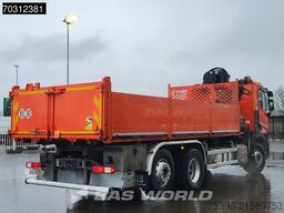 Renault C 430 6X2 HIAB X-HIDUO 158BS-3 Crane + Tipper E...