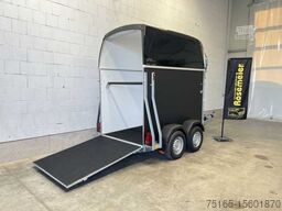 Böckmann Uno Esprit silv+bl SK ALB Pferdeanhänger