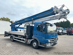 MERCEDES-BENZ 816 mit Böckerkran bis 35 m AK35-3000 4x2