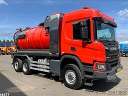 Scania P 450 XT 6x4 Euro 6 Kaiser 15m³ Vacuum/Saug