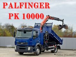VOLVO FL280 KIPPER 4,35m *  PALFINGER PK 10000 + FUNK