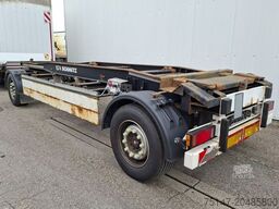 SCHMITZ CARGOBULL 18 to 2-Achs ACF 18 Abroll- Schlittenanhänger