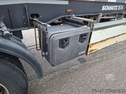 SCHMITZ CARGOBULL 18 to 2-Achs ACF 18 Abroll- Schlittenanhänger