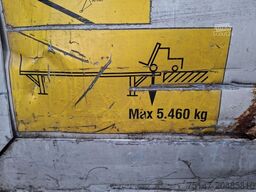 WECON Jumbo BDF Wechselbrücke 7,82 m Hubdach Edscha