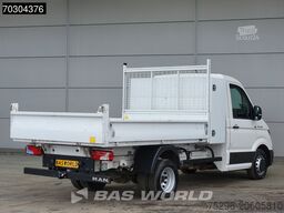 Volkswagen Crafter Kipper met Kist Dubbellucht 3,5t Trekha...