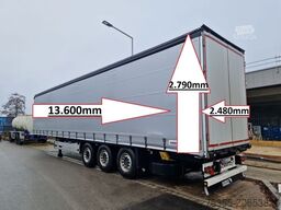 SCHMITZ CARGOBULL SCS24/L 13.62 E B 1.Hand Liftachse Edscha Portal