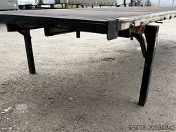 Krone 7,82m Baustoff Brücken Zurringe Kranbar