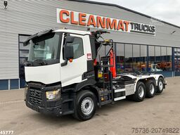 Renault C 460 Euro 6 8x4 Palfinger 19 Tonmeter laadkraan