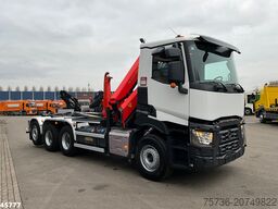 Renault C 460 Euro 6 8x4 Palfinger 19 Tonmeter laadkraan