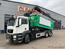 Man TGS 26.320 6x4H Hiab 14 Tonmeter laadkraan Just...