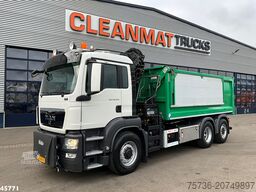 Man TGS 26.320 6x4H Hiab 14 Tonmeter laadkraan Just...