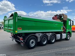 Mercedes-Benz Arocs 3743 8x4 Euro 6 HMF 19 Tonmeter Elektrisc...