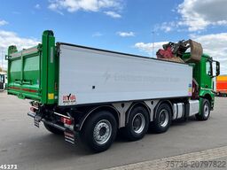 Mercedes-Benz Arocs 3743 8x4 Euro 6 HMF 19 Tonmeter Elektrisc...