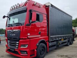 MAN TGX 26.470 6x2-4 LL CH HMF Kran Lenk ACC JIB 26m