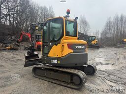 Volvo ECR58D with rototilt and 2 buckets. 3,100 hours.