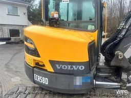 Volvo ECR58D with rototilt and 2 buckets. 3,100 hours.