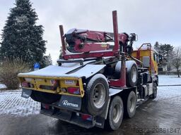 MAN TGX 33.560 6x4 /Langholz/Nachläufer/Kremer