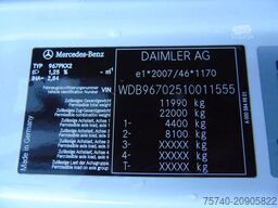 Mercedes-Benz Atego 1218 +  LOADLIFT + EURO 6