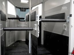 Ifor Williams IFOR WILLIAMS HBX 506 | SILBER +FRONTAUSTIEG RECHTS +POLSTER +3.BREMSLEUCHTE