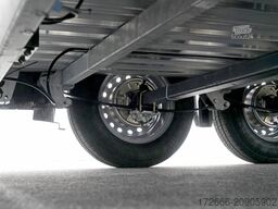 Ifor Williams IFOR WILLIAMS HBX 506 | SILBER +FRONTAUSTIEG RECHTS +POLSTER +3.BREMSLEUCHTE