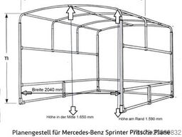 MERCEDES-BENZ Sprinter 213 Doka 7 Sitze AHK