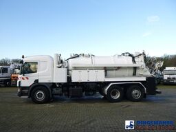 Scania P124-420 6x2 vacuum tank 10.5 m3