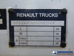 Renault Kerax 450 dxi 6x4 RHD Rivard vacuum tank 11.9 m3