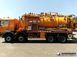 M.A.N. 41.463 8x4 Euro 2 vacuum tank ADR 15 m3 / 2 comp