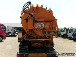 M.A.N. 41.463 8x4 Euro 2 vacuum tank ADR 15 m3 / 2 comp