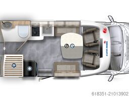 EURA MOBIL PROFILA T 720 EF, SONDERMODELL EDITION 101