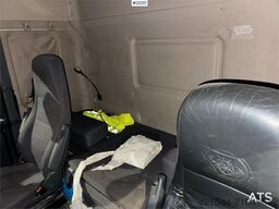 Scania R580 snow-prepared tridem hook loader with Joab ho