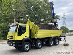 iveco Stralis AD340T41  8x4 *KLIMA*PENZ 10.83H Kran*