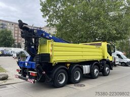 iveco Stralis AD340T41  8x4 *KLIMA*PENZ 10.83H Kran*