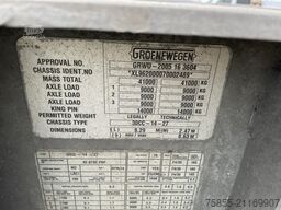 Groenewegen 30CC-14-27 20/30 FT Tank / ADR / Lift-Axle / NL...