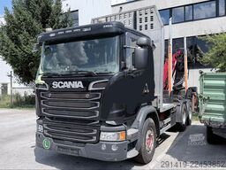 SCANIA R490 6x4 Holzlkw mit Epsilon Kran Bj 2017