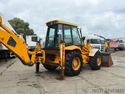 JCB 4CX 4X4X4 Backhoe Loader Telescopic arm