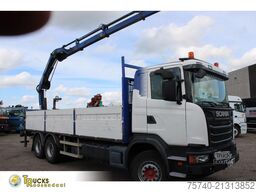 Scania G440 hiab 166-4 hipro + 6x4 + manual + remote