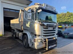 Scania R580 Tipper Truck with Snow Plow Equipment – Euro