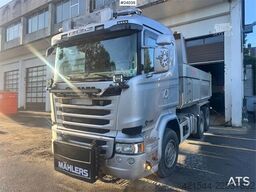 Scania R580 Tipper Truck with Snow Plow Equipment – Euro