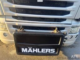 Scania R580 Tipper Truck with Snow Plow Equipment – Euro