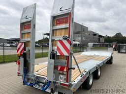 FLIEGL DTL 300 3-Achs Tieflader Agrar Greenl. Hydraulik